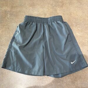 Boys Gray Nike shorts